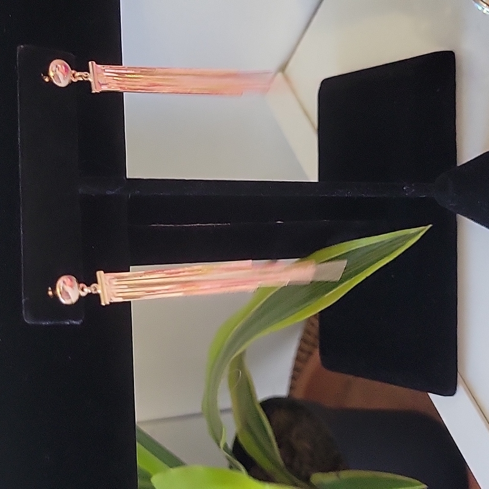 Earrings 18k gold plated - Picture 4 of 7